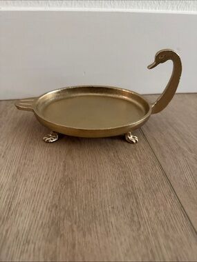 Opalhouse swan trinket tray 7”